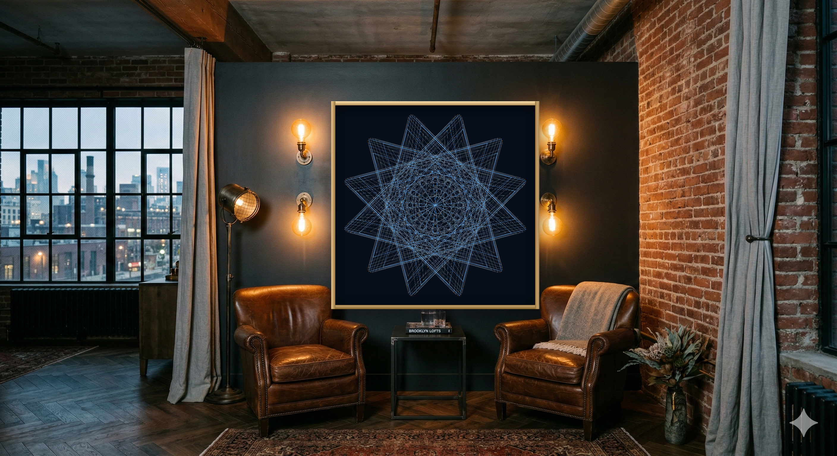 Industrial hotel setting