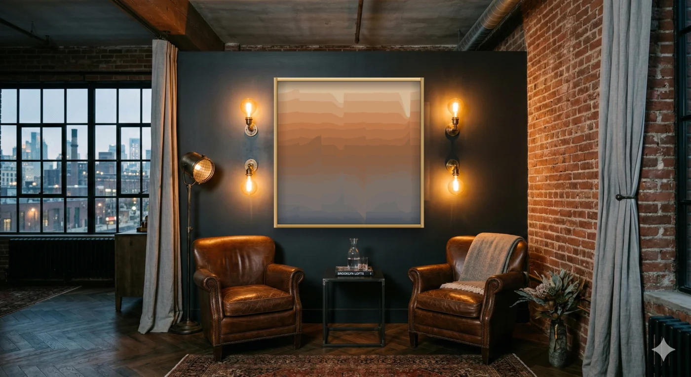 Industrial hotel setting