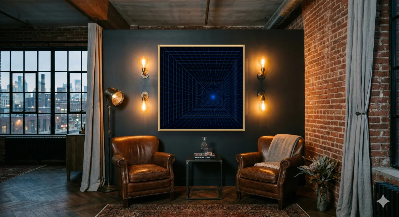 Industrial hotel setting