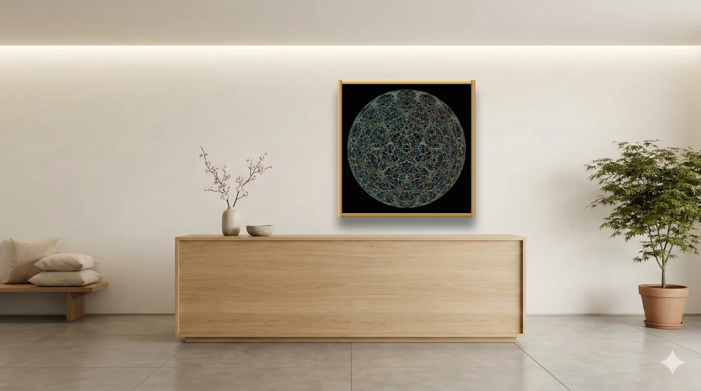 Japandi hotel setting