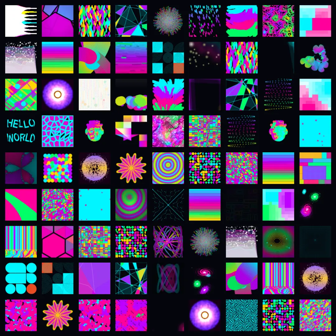 Algo Grid — generative artwork
