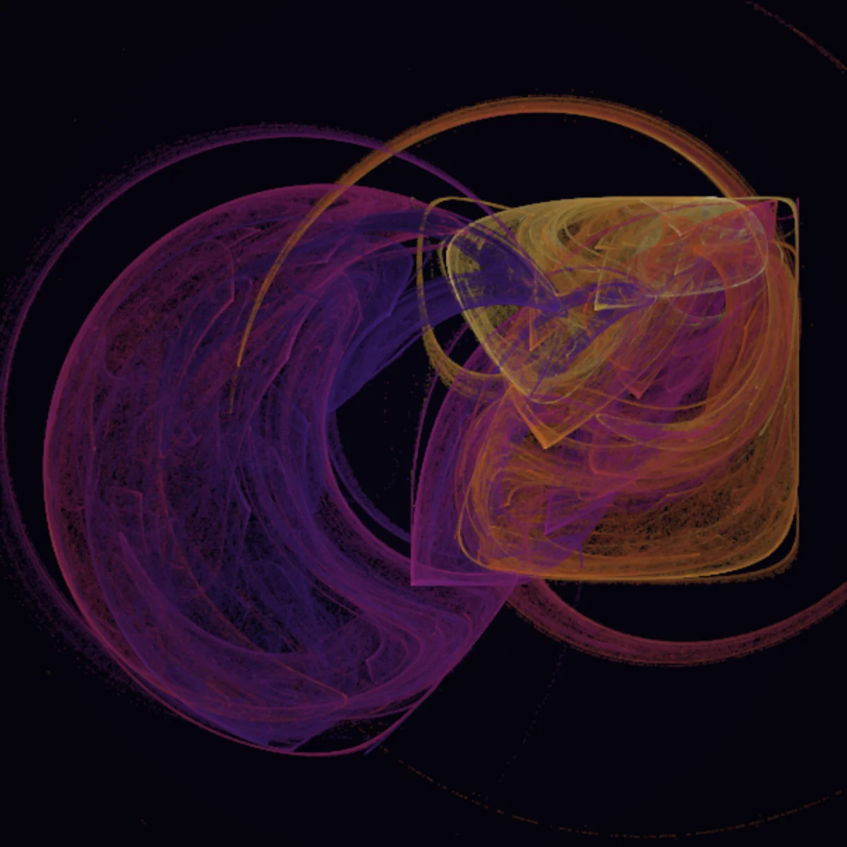 Flame — generative artwork by Lumen & Logic