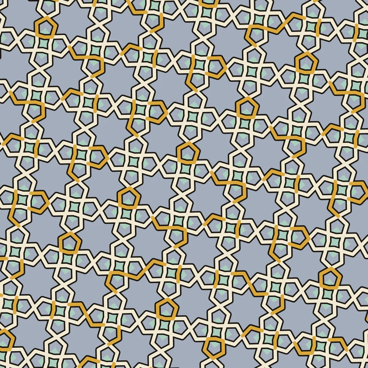 Girih — generative artwork by Lumen & Logic