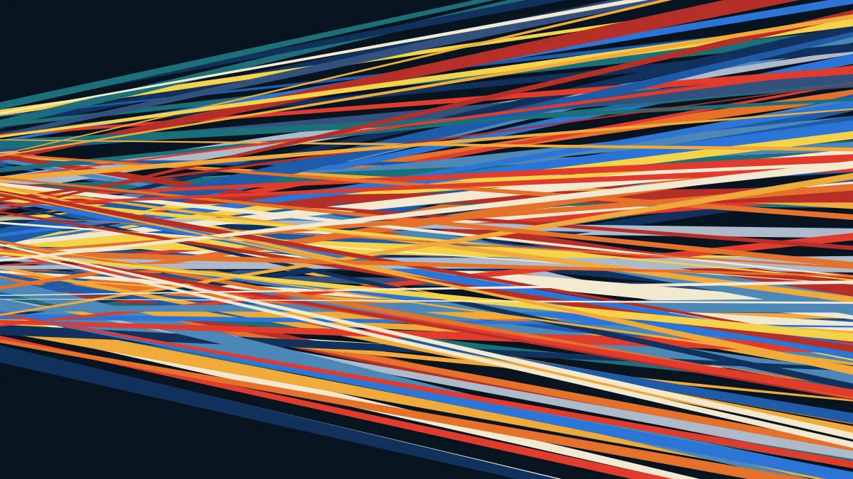 Light Streaks — generative artwork by Lumen & Logic