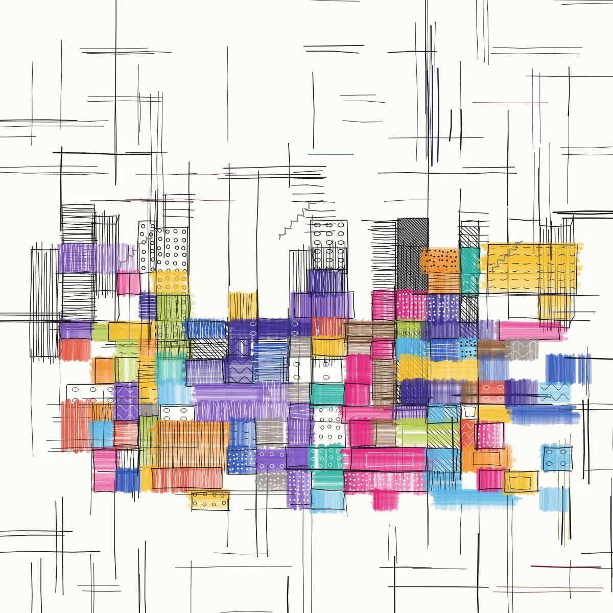 Quartier — generative artwork by Lumen & Logic