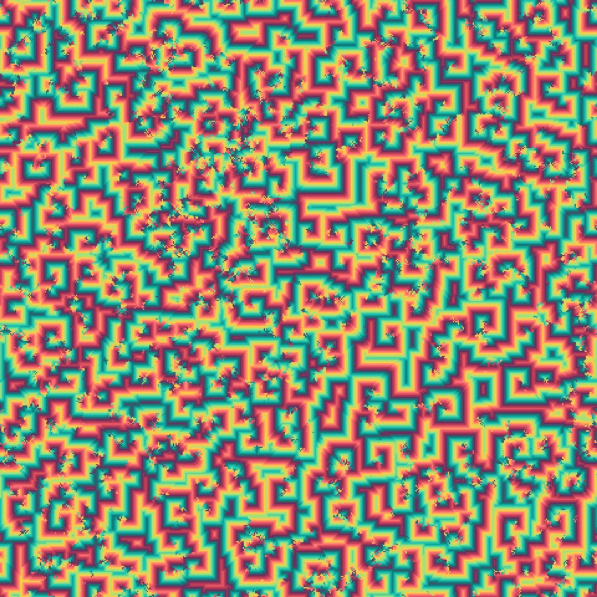 Spiral Waves — generative artwork by Lumen & Logic