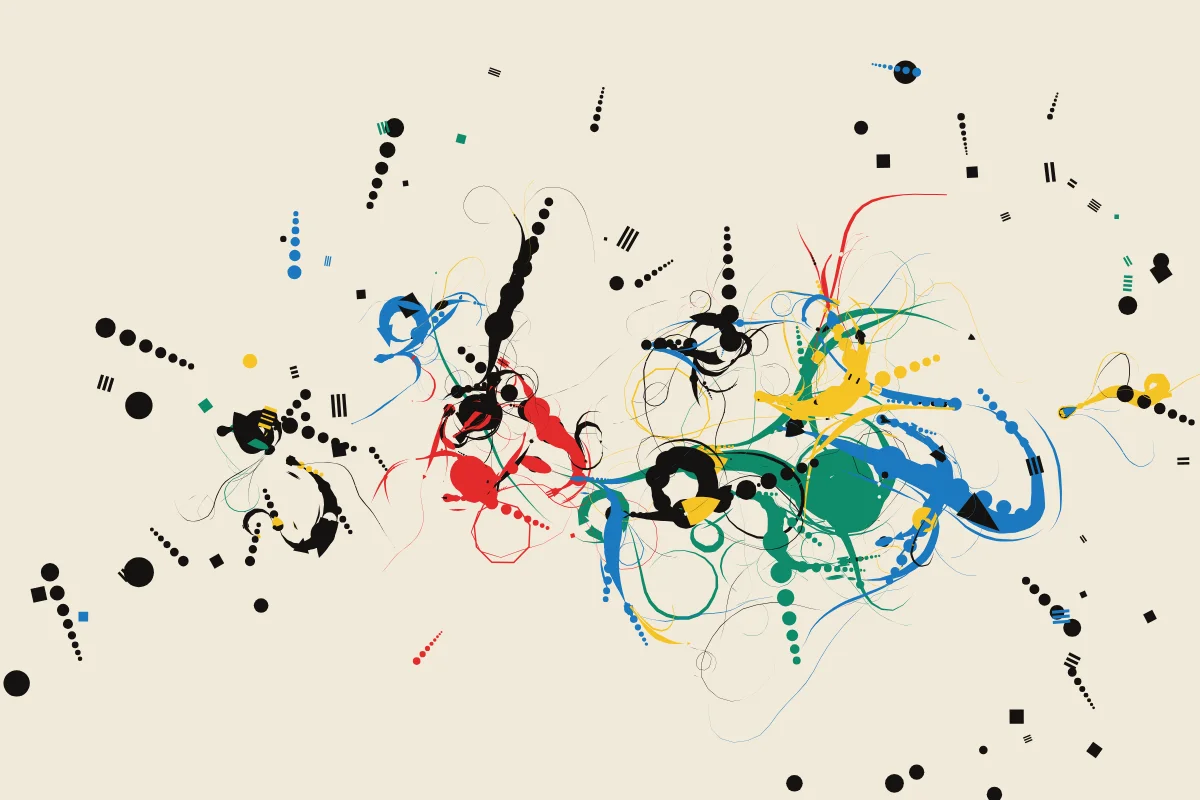 Swash Swarm — generative artwork by Lumen & Logic